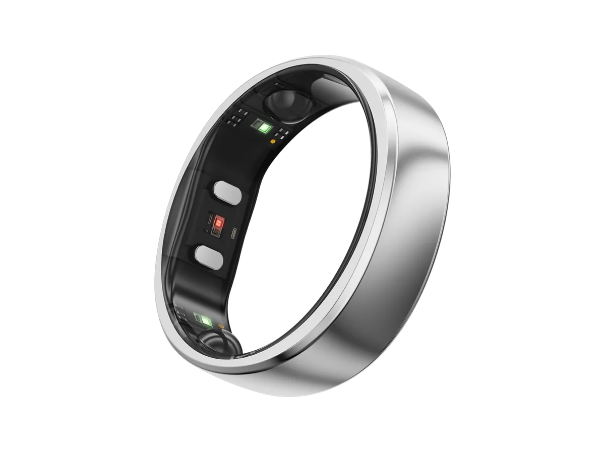 RingConn Gen 2 smart ring in silver