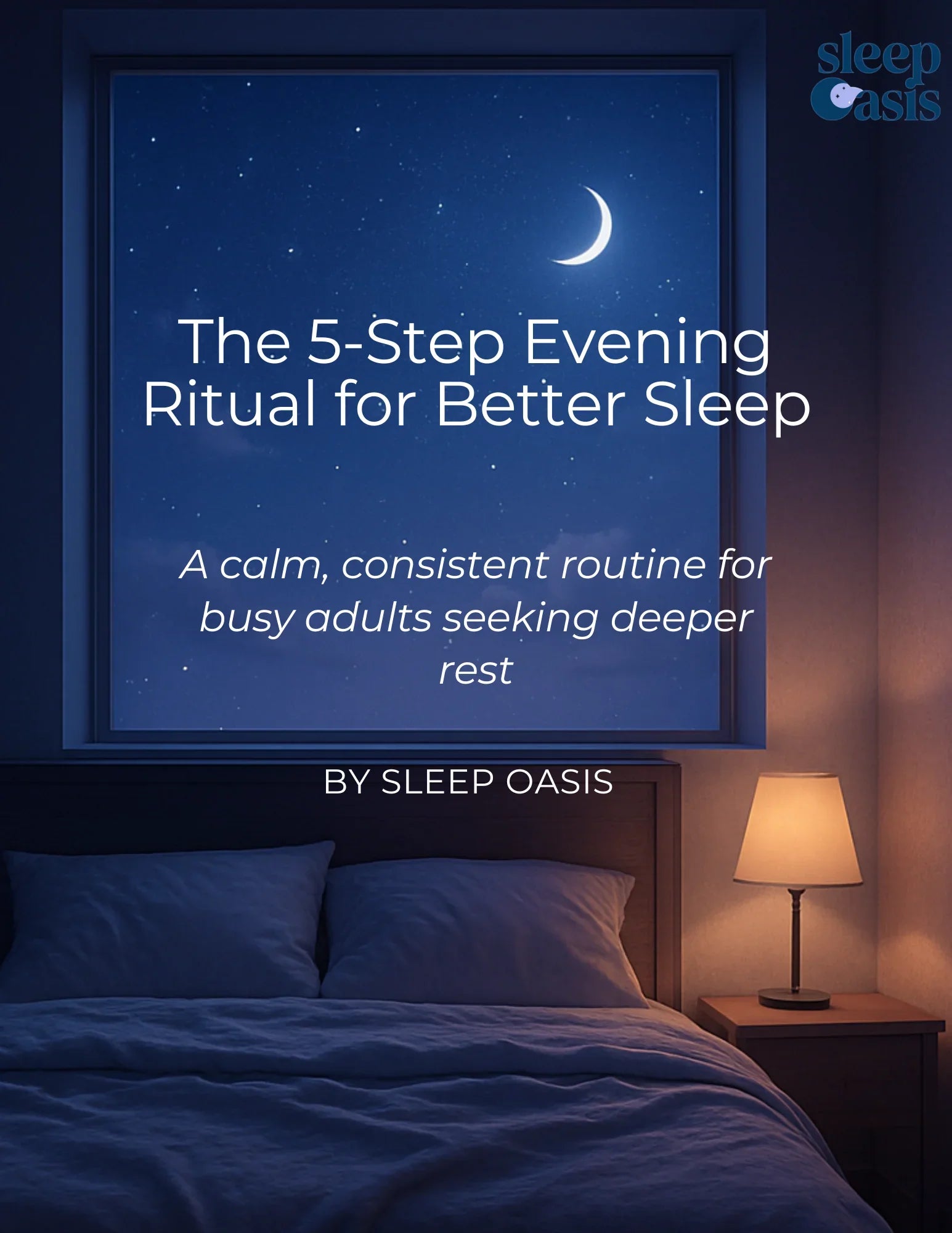 Sleep Oasis digital evening sleep ritual guide