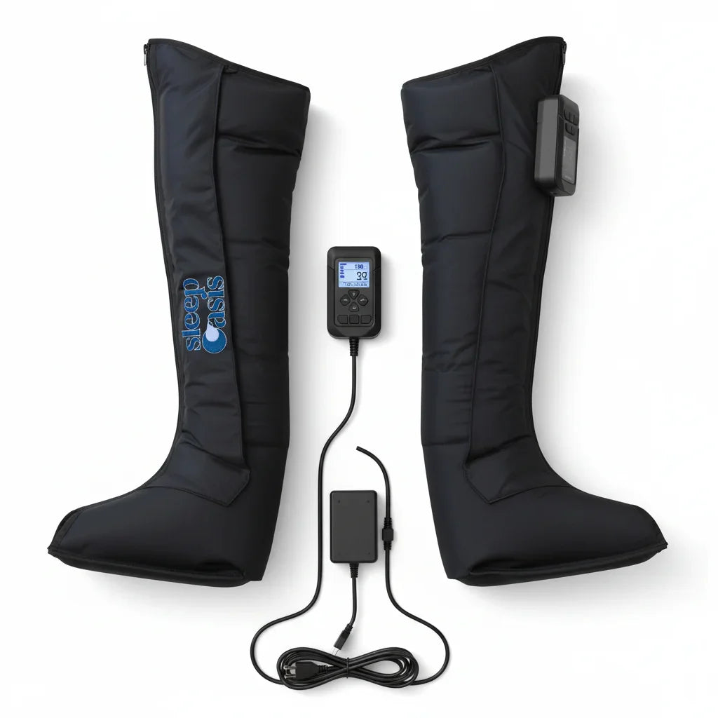 Sleep Oasis Dream Restore Pro air compression leg massager